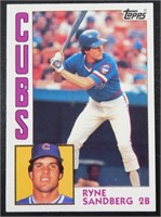 1984 Topps Ryne Sandberg 2nd Year Baseball Card