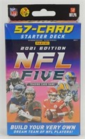 NIB NFL 57 Card Game 2021 Edition