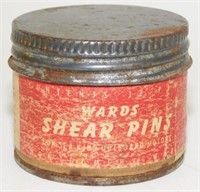 Vintage Wards Tin of Boat Shear Pins