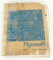 Vintage 1967 Plymouth Service Manual