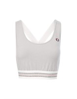 Champion Women's Crop Top, oxford gray,