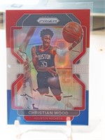 Christian Woods 2021 Panini Prizm Red White and Bl