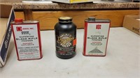 (3) Partial Containers Black Powder