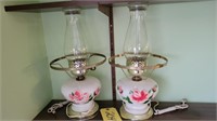 (2) Electric Lamps