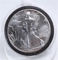 1991 1 Oz. Silver Eagle.
