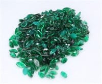 93.88 CTS Natural and Lab Grown Emeralds.