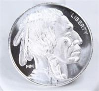 (20) 1 Oz. Silver Buffalo Coins.