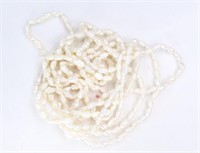 (2) 32" Pearl Necklaces.