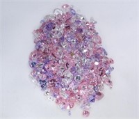 117 CTS Lavender, Pink, and White Cubic Zirconia.