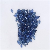 34.81 CTS Sapphires.
