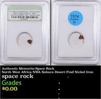 Authentic Meteorite-Space Rock North West Africa N