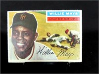 1956 TOPPS "WILLIE MAYS" #130 BASEBALL CARD