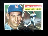 1956 TOPPS "TED WILLIAMS" #5 BASEBALL CARD