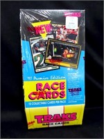 BOX OF 1991 PREMIER EDITION COLLECTABLE RACE