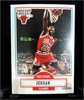 FLEER 1990 #26 MICHAEL JORDAN BASKETBALL CARD