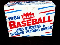 FLEER 1988 BASBALL LOGO STICKERS AND UPDATED
