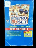 NFL PRO SET - 1991 SERIES 1 - FACTORY SEALED