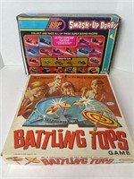 VTG 1970s SMASH UP DERBY - VTG BATTLING TOPS GAME