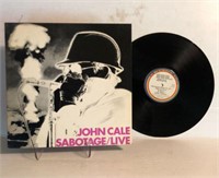 JOHN CALE SABOTAGE LIVE LP 1979 VINYL SP-004