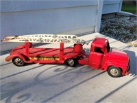 Vintage Buddy L Fire Truck Model