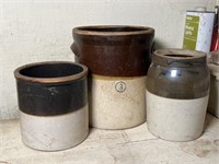 Stoneware Pottery Planters