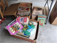 Vintage Books, Comic Books, and Magazines