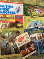 Vntg Lp’s, 45’s, Disney, Monkees, Partridge Family