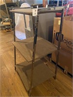 Steel frame display rack