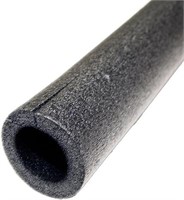 M-D 3/8" Wall 1" by 6' Tube Pipe Insulation, Black