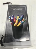 HAIR CURLING RODS SET OF APROX 50