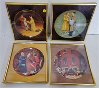 SET OF 4 COLLECTOR PLATES