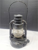 Vintage Loc Nob  Old Electrfied Lantern