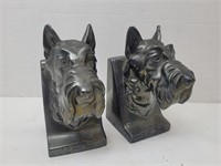 Cast Iron Scotty Dog BookEnds 6 1/2" high