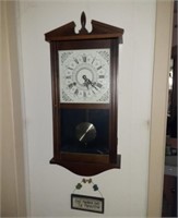 30-day wind-up clock 11 x 24.75 - with key