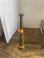 Vintage brass hose nozzle
