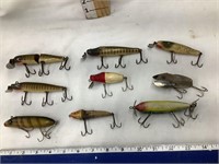 (9) Vintage Fish Lures