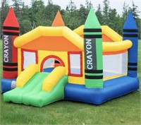 New - 12.66' x 8.83' Bounce House Slide Without