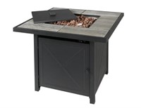 New - Columbia Outdoor Gas Fireplace Table -