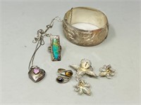 lot of sterling jewelry