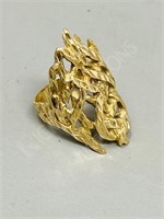 14k gold fancy ring - 8.7g