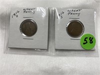 1916 D&S Wheat Pennies Good to Fine