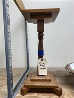 Wood Stand 20-1/2"H