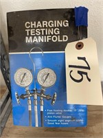 Charging Testing Manifold In Box