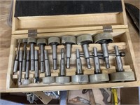 Collet Set in Wood Box