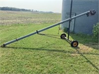 4" x 12Ft Pencil Auger on cart with electric