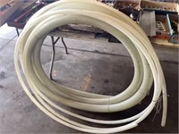 Various lengths and thickness of plastic hose