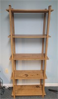Wood bookshelf.  72×30×13