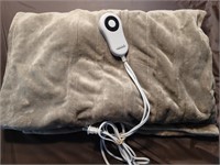 Therapedic electric heated blanket. Powers up.