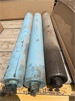 3- 33”x4” rollers