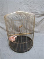 Vintage Antique Metal Bird Cage